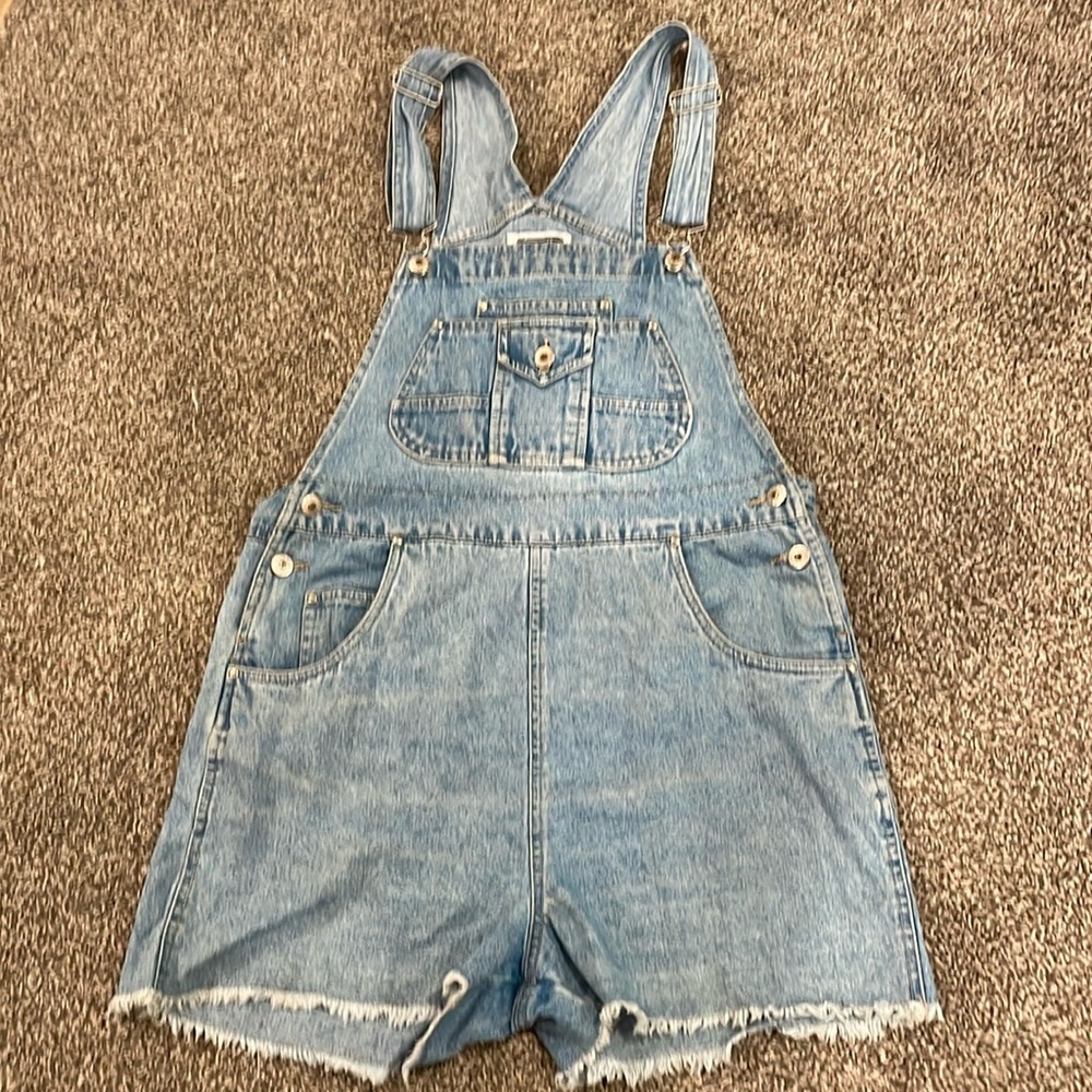 Denim Shortalls, Short Overalls